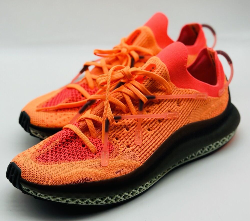 NEW Adidas 4D Fusio Primeknit Orange Solar Red FY5929 Men’s Size 11